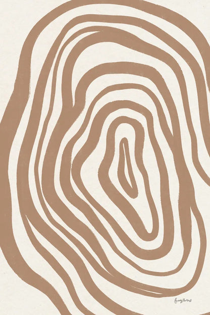 Organic Abstract II by Becky Thorns. SKU 88301h. Archival Giclee Fine art print for wall decor.