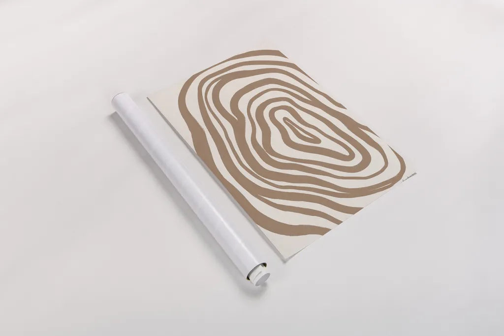 Organic Abstract II by Becky Thorns. shown as a rolled paper print. Available as archival giclee rolled canvas, fine art paper, or poster print. SKU 88301h.