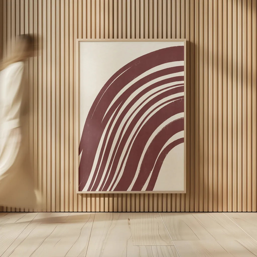 Organic Abstract IV by Becky Thorns. shown as over sized large wall art. Available as an archival giclee rolled canvas, fine art paper, or poster print. SKU 88303h.