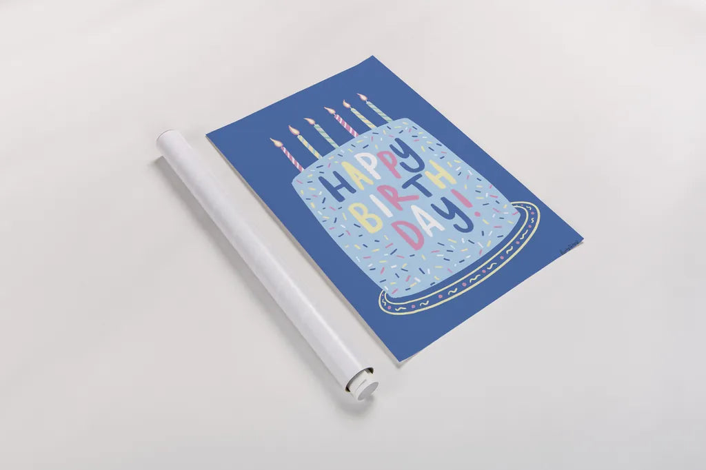 Party Time I by Becky Thorns. shown as a rolled paper print. Available as archival giclee rolled canvas, fine art paper, or poster print. SKU 88317h.