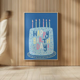 Party Time I by Becky Thorns. shown as over sized large wall art. Available as an archival giclee rolled canvas, fine art paper, or poster print. SKU 88317h.
