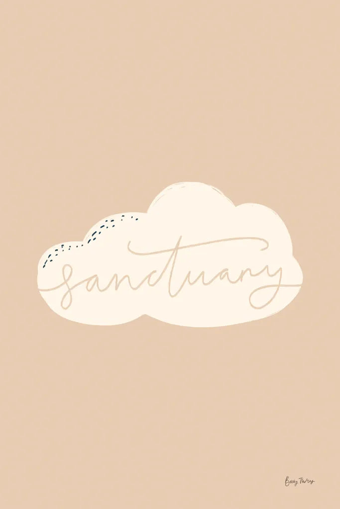 Peaceful II by Becky Thorns. SKU 71109h. Archival Giclee Fine art print for wall decor.