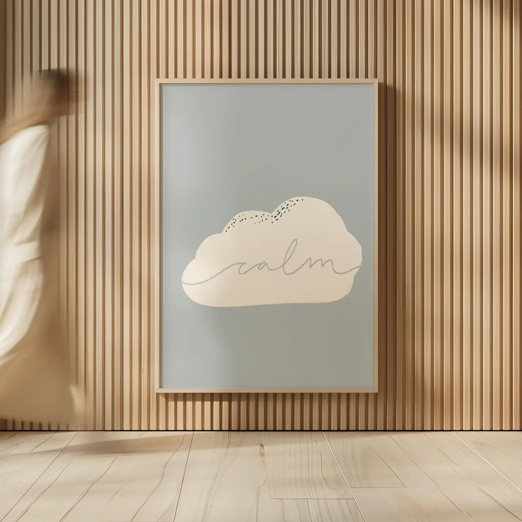 Peaceful III by Becky Thorns. shown as over sized large wall art. Available as an archival giclee rolled canvas, fine art paper, or poster print. SKU 71110h.