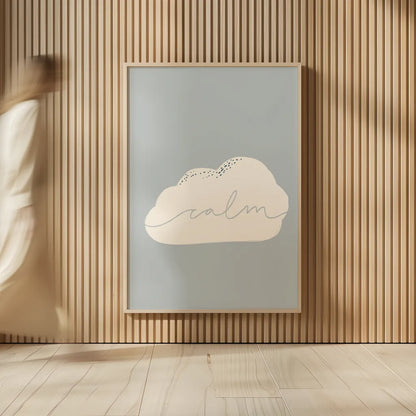 Peaceful III by Becky Thorns. shown as over sized large wall art. Available as an archival giclee rolled canvas, fine art paper, or poster print. SKU 71110h.