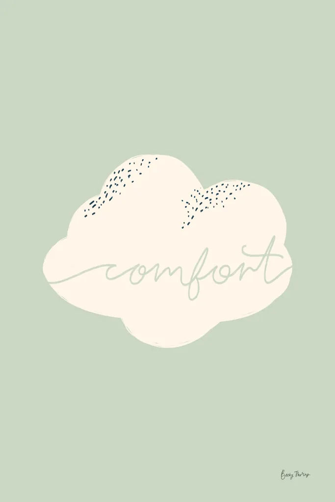 Peaceful IV by Becky Thorns. SKU 71111h. Archival Giclee Fine art print for wall decor.