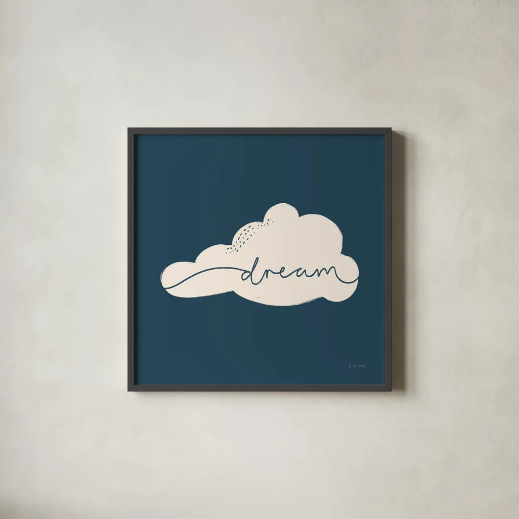 Peaceful V Crop by Becky Thorns. Shown in a sleek black glass frame for a contemporary gallery look. Available as an archival giclee rolled canvas, fine art paper, or poster print. SKU 72788a.