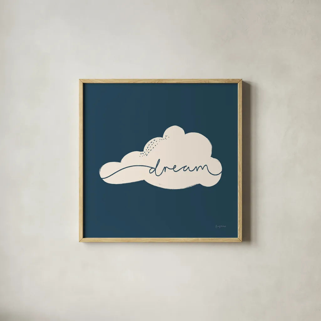 Peaceful V Crop by Becky Thorns. Shown in a natural wood glass frame for a timeless modern aesthetic. Available as an archival giclee rolled canvas, fine art paper, or poster print. SKU 72788a.