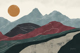 Peru Trails by Becky Thorns. SKU 77161i. Archival Giclee Fine art print for wall decor.