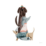 Picnic Pets Dogs II by Becky Thorns. SKU 61402a. Archival Giclee Fine art print for wall decor.