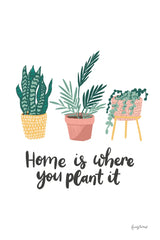 Plant It Retro by Becky Thorns. SKU 68921h. Archival Giclee Fine art print for wall decor.