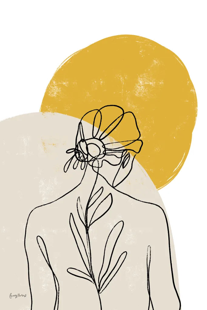 Planted I by Becky Thorns. SKU 65318h. Archival Giclee Fine art print for wall decor.