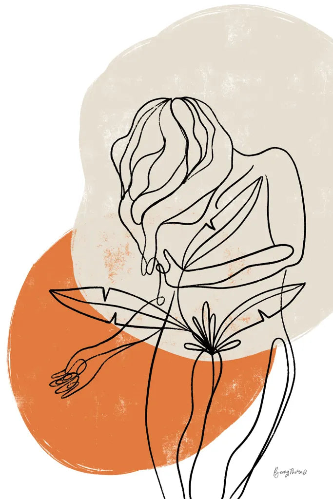 Planted II by Becky Thorns. SKU 65319h. Archival Giclee Fine art print for wall decor.