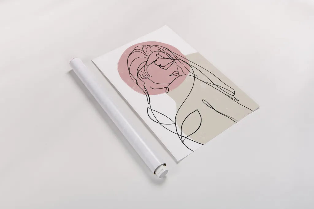 Planted III by Becky Thorns. shown as a rolled paper print. Available as archival giclee rolled canvas, fine art paper, or poster print. SKU 65320h.