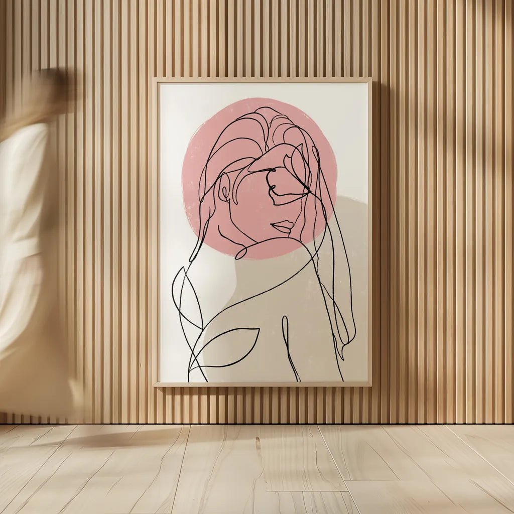 Planted III by Becky Thorns. shown as over sized large wall art. Available as an archival giclee rolled canvas, fine art paper, or poster print. SKU 65320h.