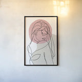 Planted III by Becky Thorns. shown as a paper print in a black flame. Available as a archival giclee rolled canvas, fine art paper, or poster print. SKU 65320h.