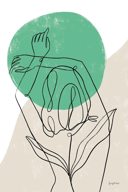 Planted IV by Becky Thorns. SKU 65321h. Archival Giclee Fine art print for wall decor.