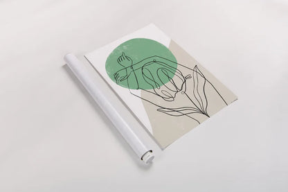 Planted IV by Becky Thorns. shown as a rolled paper print. Available as archival giclee rolled canvas, fine art paper, or poster print. SKU 65321h.