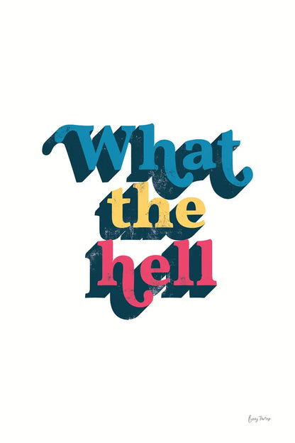 Rainbow What The Bold by Becky Thorns. SKU 65218h. Archival Giclee Fine art print for wall decor.