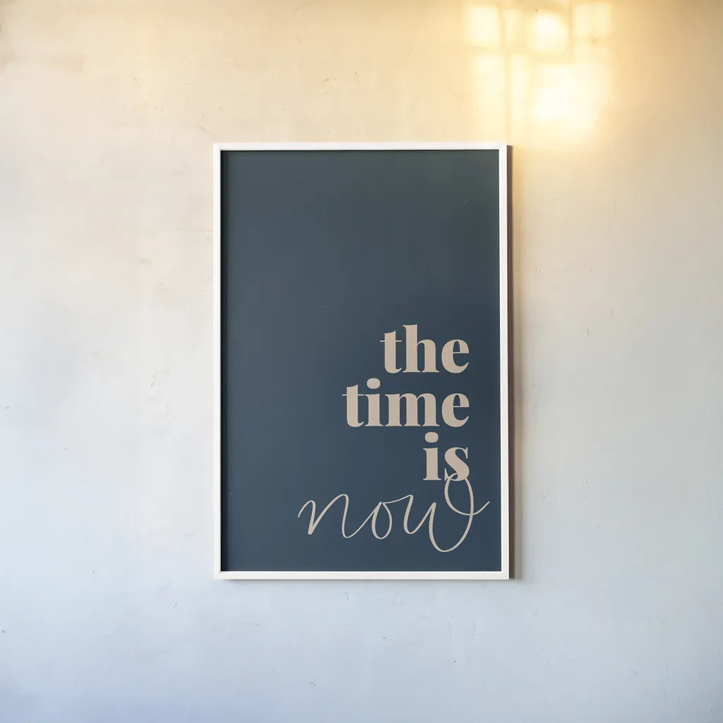 Retro Home I by Becky Thorns. shown as a paper print in a white frame. Available as a archival giclee rolled canvas, fine art paper, or poster print. SKU 71981h.