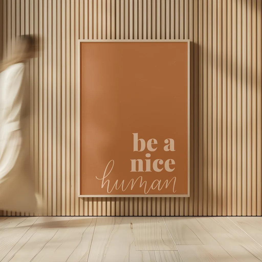 Retro Home II by Becky Thorns. shown as over sized large wall art. Available as an archival giclee rolled canvas, fine art paper, or poster print. SKU 71982h.