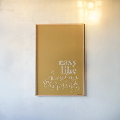 Retro Home III by Becky Thorns. shown as a paper print in a natural frame. Available as a archival giclee rolled canvas, fine art paper, or poster print. SKU 71983h.