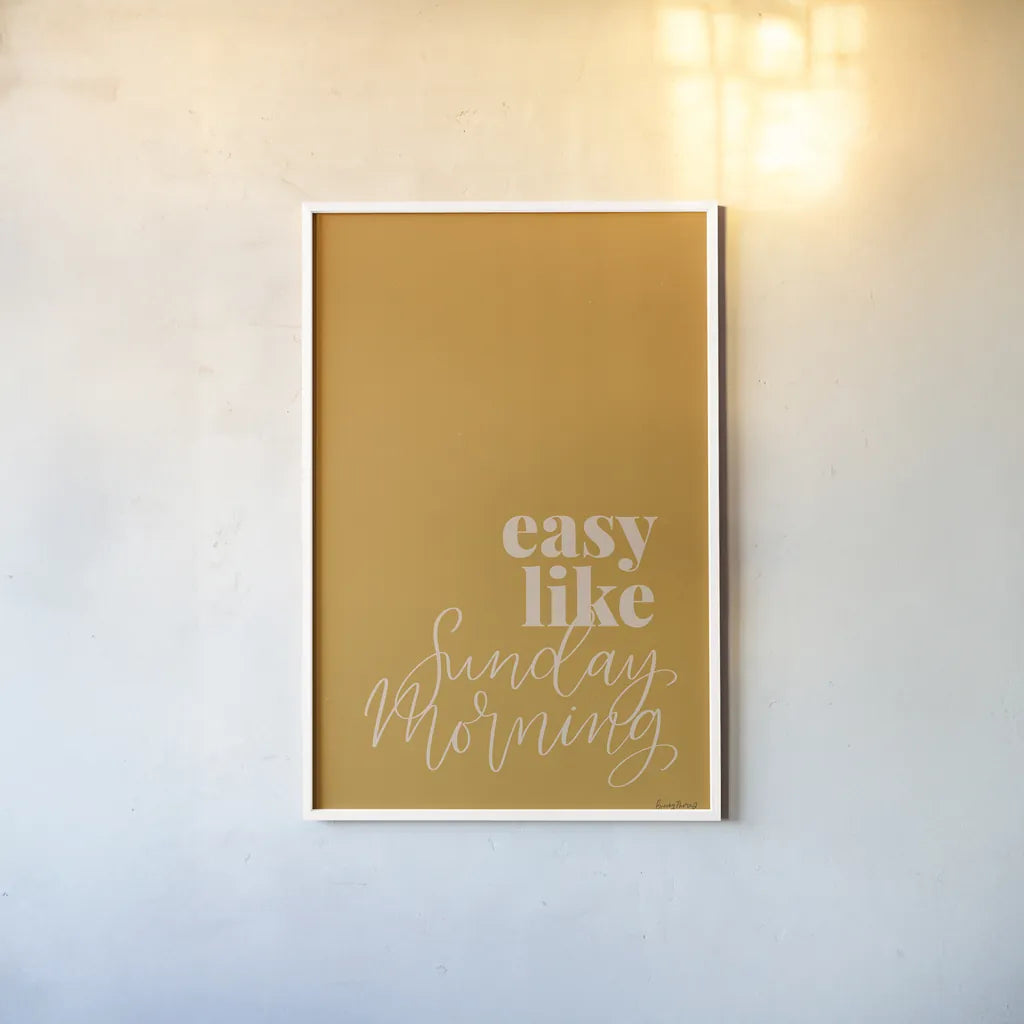 Retro Home III by Becky Thorns. shown as a paper print in a white frame. Available as a archival giclee rolled canvas, fine art paper, or poster print. SKU 71983h.