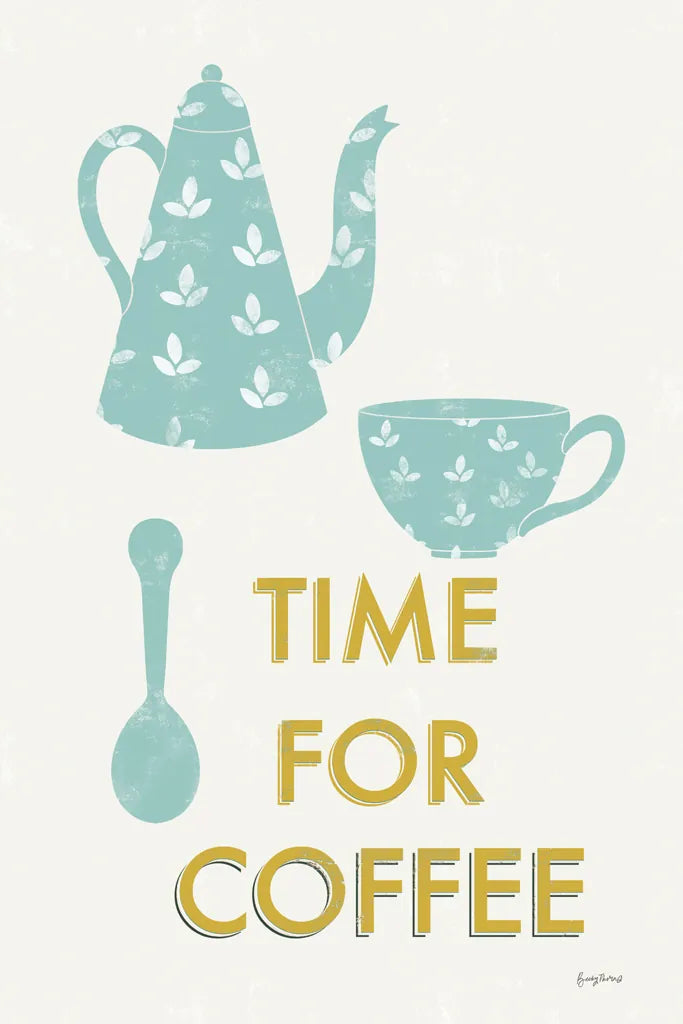 Retro Kitchen Coffee III by Becky Thorns. SKU 73297h. Archival Giclee Fine art print for wall decor.