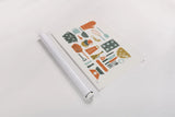 Retro Kitchen I by Becky Thorns. shown as a rolled paper print. Available as archival giclee rolled canvas, fine art paper, or poster print. SKU 73292i.