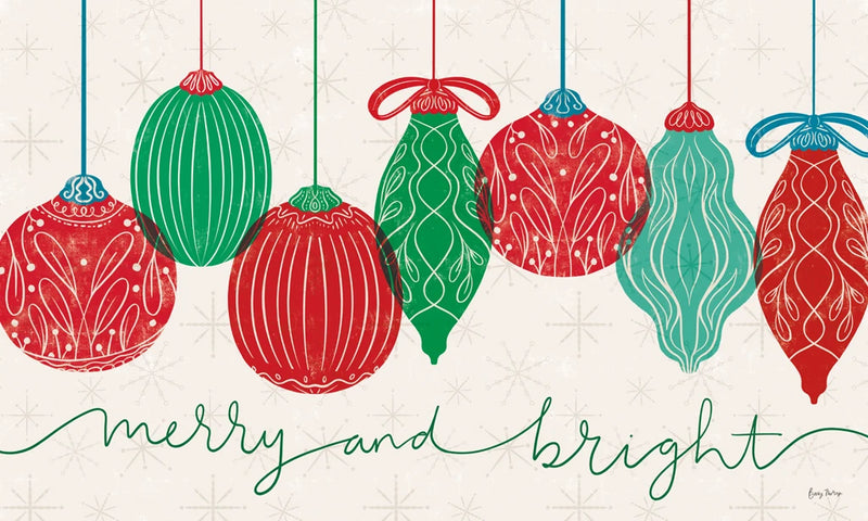 Retro Ornaments by Becky Thorns