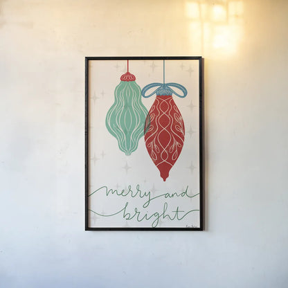 Retro Ornaments VIII by Becky Thorns. shown as a paper print in a black flame. Available as a archival giclee rolled canvas, fine art paper, or poster print. SKU 74341h.