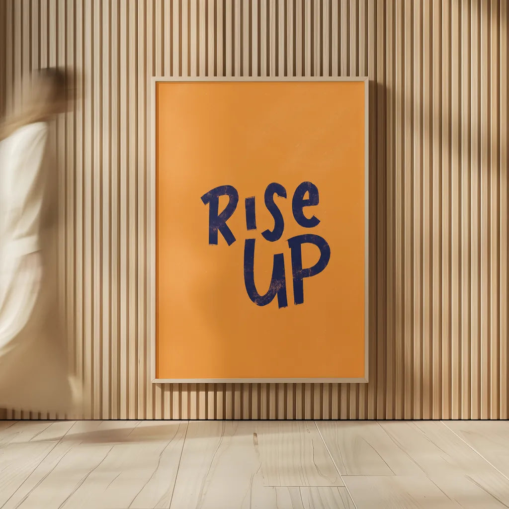 Rise Up II by Becky Thorns. shown as over sized large wall art. Available as an archival giclee rolled canvas, fine art paper, or poster print. SKU 67922h.