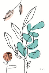 Rooted V by Becky Thorns. SKU 63958h. Archival Giclee Fine art print for wall decor.