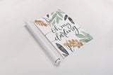 Sage Sayings I by Becky Thorns. shown as a rolled paper print. Available as archival giclee rolled canvas, fine art paper, or poster print. SKU 66458h.