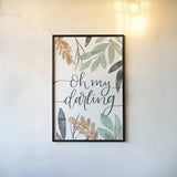Sage Sayings I by Becky Thorns. shown as a paper print in a black flame. Available as a archival giclee rolled canvas, fine art paper, or poster print. SKU 66458h.