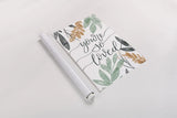 Sage Sayings II by Becky Thorns. shown as a rolled paper print. Available as archival giclee rolled canvas, fine art paper, or poster print. SKU 66459h.