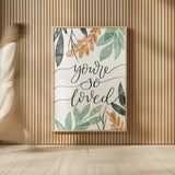 Sage Sayings II by Becky Thorns. shown as over sized large wall art. Available as an archival giclee rolled canvas, fine art paper, or poster print. SKU 66459h.