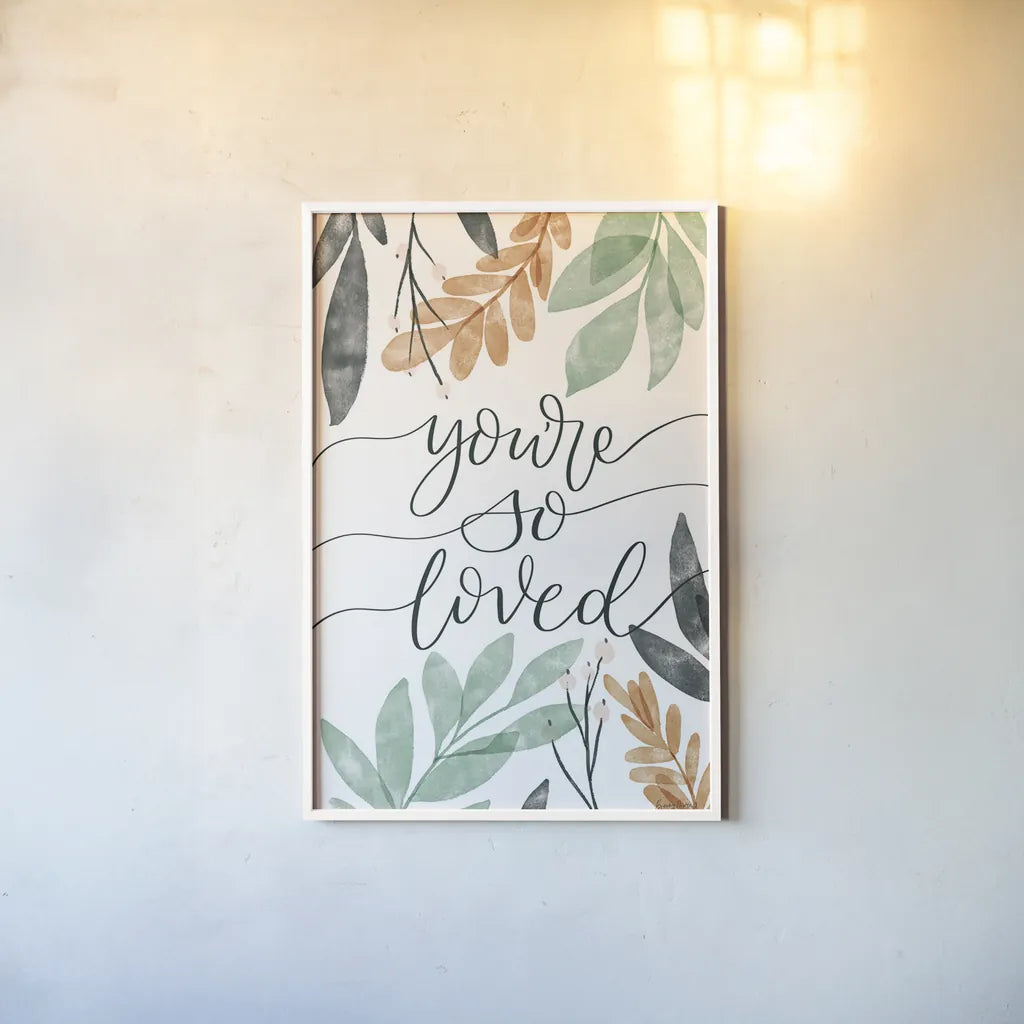 Sage Sayings II by Becky Thorns. shown as a paper print in a white frame. Available as a archival giclee rolled canvas, fine art paper, or poster print. SKU 66459h.