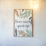Sage Sayings III by Becky Thorns. shown as a paper print in a natural frame. Available as a archival giclee rolled canvas, fine art paper, or poster print. SKU 68250h.