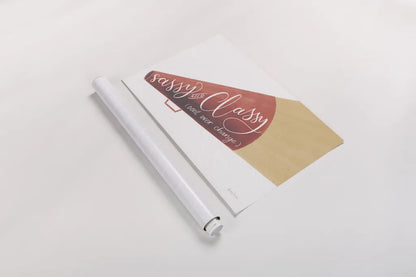 Sassy and Classy by Becky Thorns. shown as a rolled paper print. Available as archival giclee rolled canvas, fine art paper, or poster print. SKU 61414i.