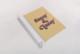 Sassy and Classy by Becky Thorns. shown as a rolled paper print. Available as archival giclee rolled canvas, fine art paper, or poster print. SKU 65167h.