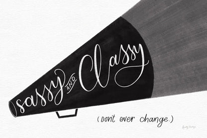 Sassy and Classy BW by Becky Thorns. SKU 61415i. Archival Giclee Fine art print for wall decor.