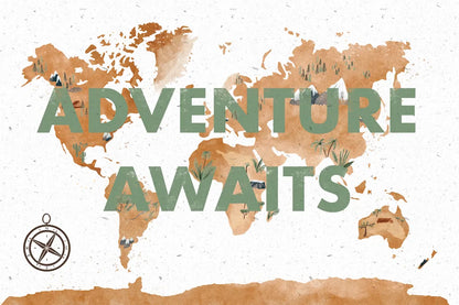 ScandiMap II White by Becky Thorns. SKU 64487i. Archival Giclee Fine art print for wall decor.