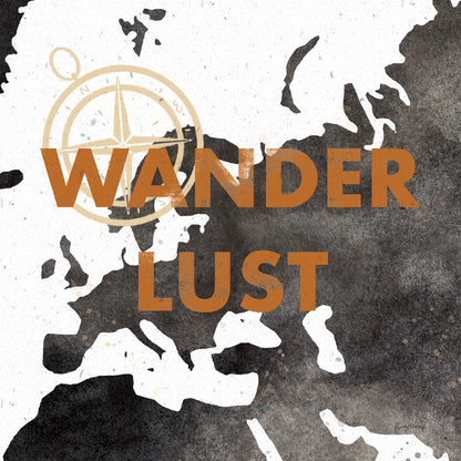 ScandiMap IV White by Becky Thorns. SKU 64491a. Archival Giclee Fine art print for wall decor.