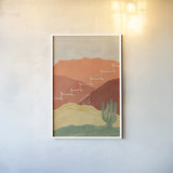 Self Care II by Becky Thorns. shown as a paper print in a white frame. Available as a archival giclee rolled canvas, fine art paper, or poster print. SKU 75963h.