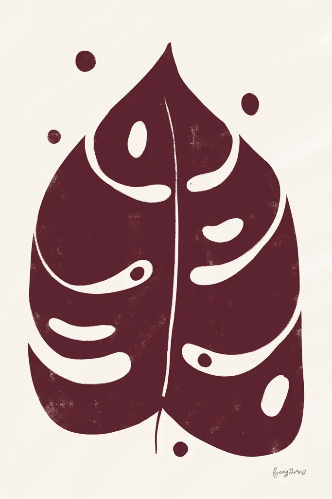 Simple Botanical II by Becky Thorns. SKU 87470h. Archival Giclee Fine art print for wall decor.