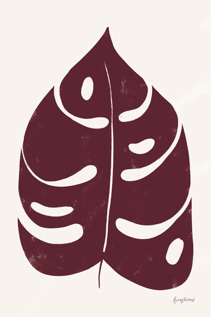 Simple Botanical II Plain by Becky Thorns. SKU 88700h. Archival Giclee Fine art print for wall decor.