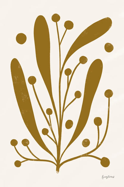 Simple Botanical IV by Becky Thorns. SKU 87472h. Archival Giclee Fine art print for wall decor.