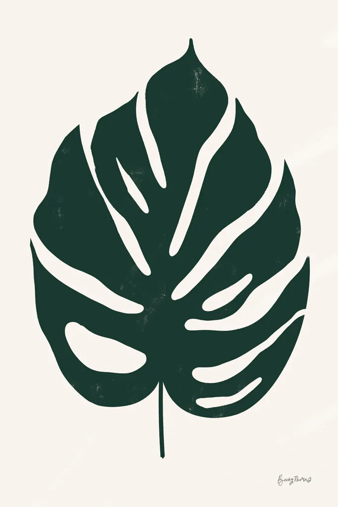 Simple Botanical V by Becky Thorns. SKU 88701h. Archival Giclee Fine art print for wall decor.