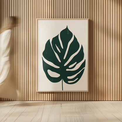 Simple Botanical V by Becky Thorns. shown as over sized large wall art. Available as an archival giclee rolled canvas, fine art paper, or poster print. SKU 88701h.