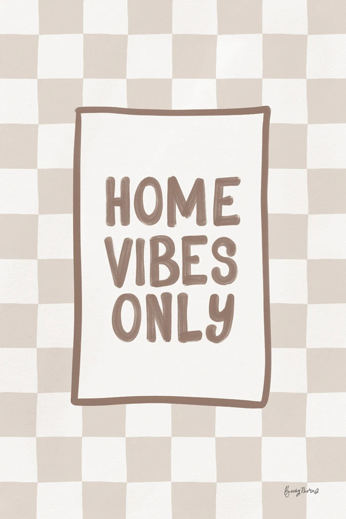 Simple Home Words III by Becky Thorns